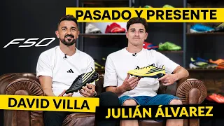 splash DAVID VILLA y JULIAN ALVAREZ repasan la HISTORIA DE LA ADIDAS F50!